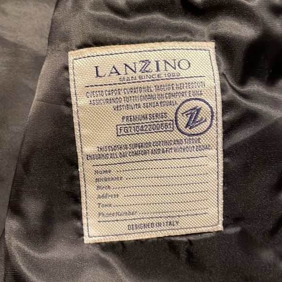 Black Polyurethane bomber jacket (Fine Tailored Clothing company! By Lanzino. - Picture 10 of 17